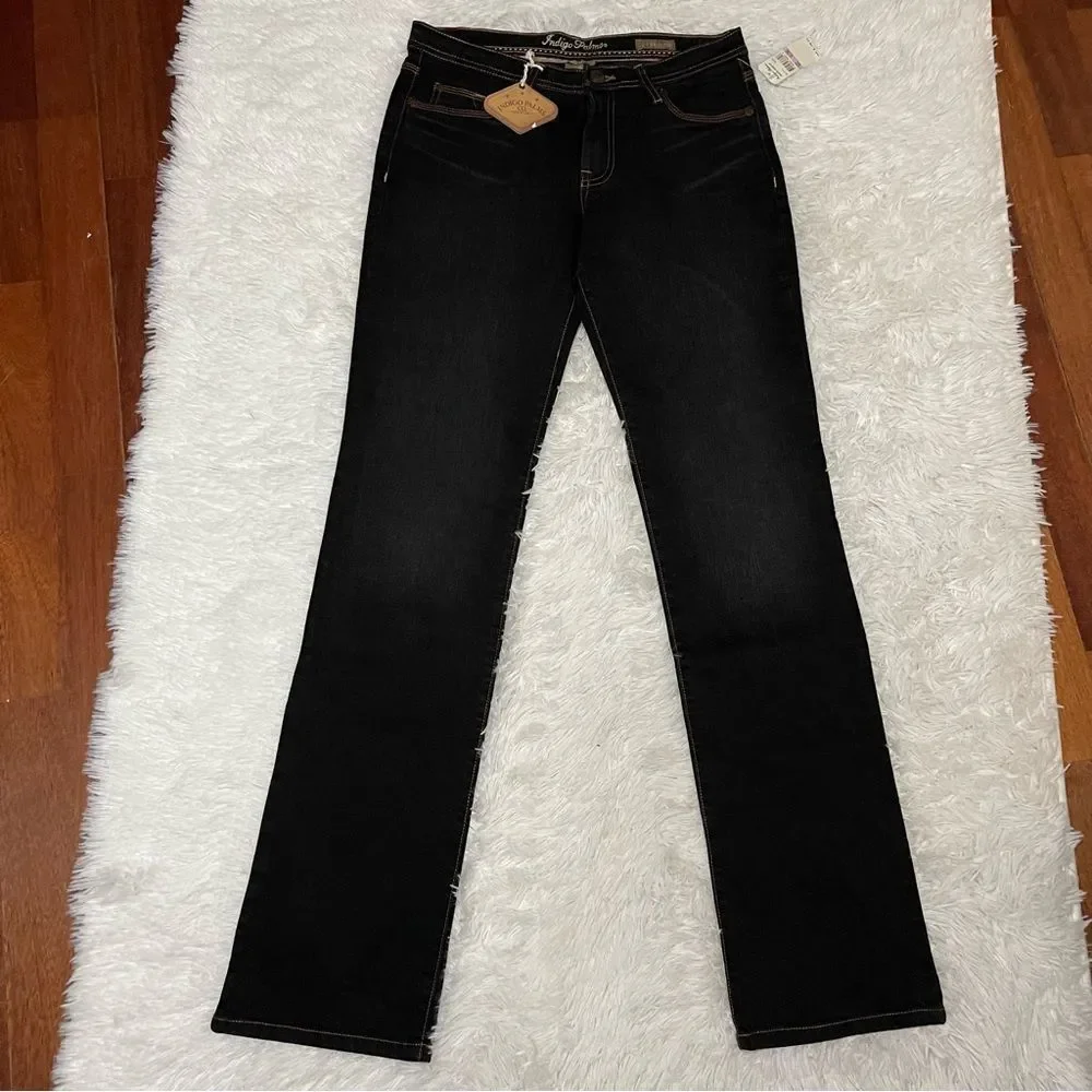 6L NWT Indigo Palms Gabbiano‎ Boot cut Jeans 6 Long A Tommy Bahama Company